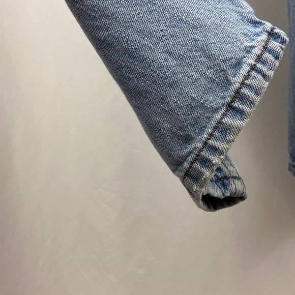 Levis 505 Men Regular Fit Light W36 L32 Blue Jeans - Picture 5 of 13